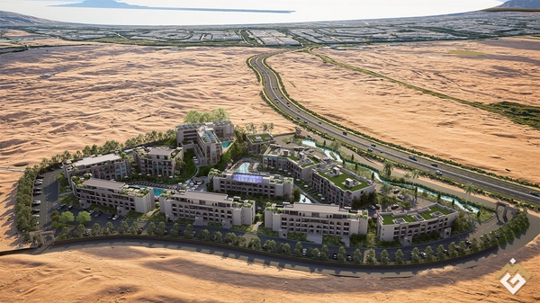 2-room apartment in Hurghada